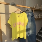 t-shirt-le-marais-april-vintage-jaune