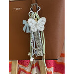 BIJOUX DE SAC PORTE CLE PAPILLON VERT DEAU
