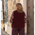 GILET MOUMOUTE GRANE TAILLE BORDEAUX 2