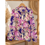 CHEMISE LILA ET VIOLET MAELLE