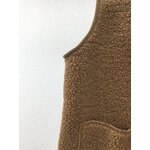 GILET MOUMOUTE SANS MANCHES GRANDE TAILLE CAMEL 1