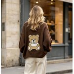 PULL TEDDY CHOCOLAT