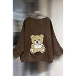 PULL TEDDY CHOCOLAT 1