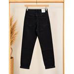 PANTALON MOM FIT DU 36 AU 46 NOIR REDBERRY 1