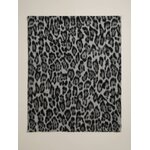 Echarpe chaude léopard gris 1