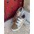 BASKETS VANESSA A SCRATCH TAUPE ET OR - MOOW 5
