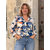 CHEMISE BLEU ROI ET ORANGE MAELLE 1