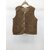 GILET MOUMOUTE SANS MANCHES GRANDE TAILLE CAMEL