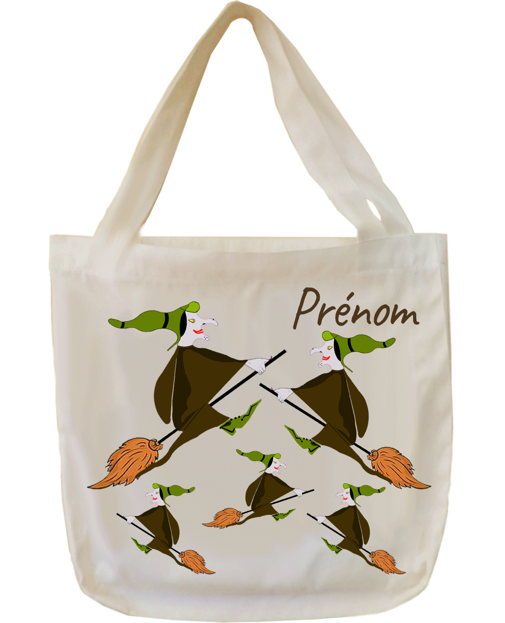 tote-bag;sac;cabas;texti;cadeaux;personnalisable;personnalisation;personnalise;prenom;sorciere;halloween;legende