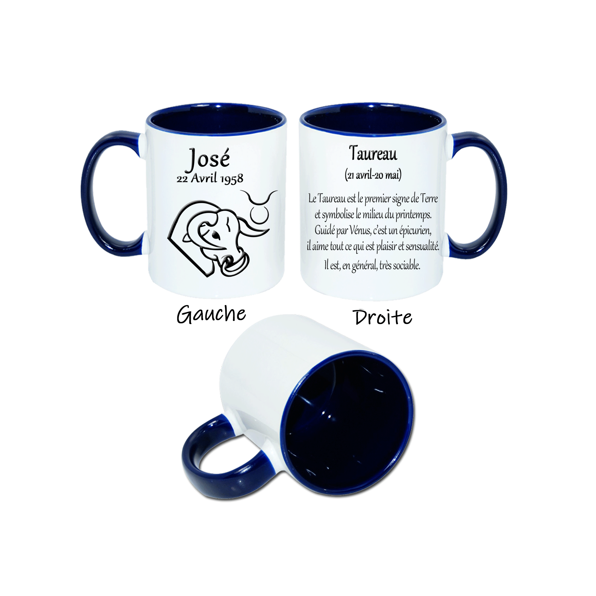 mug-texticadeaux-bleu-marine-astrologie-zodiaque-taureau-personnalise-personnalisation-personnalisable-prenom-date-naissance-jose