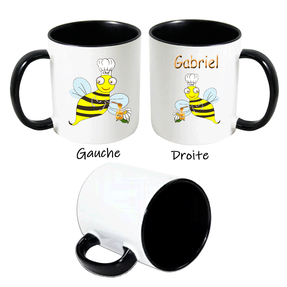 mug-abeille-miel-cuisine-ceramique-noir-personnalisable-personnalisation-texticadeaux-prenom-animal-gabriel