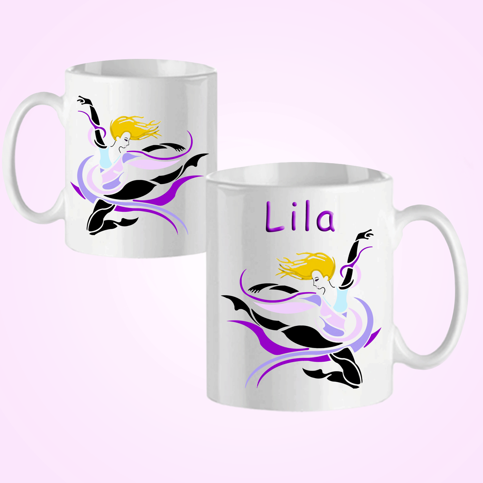 Mug Couple qui danse personnalisé