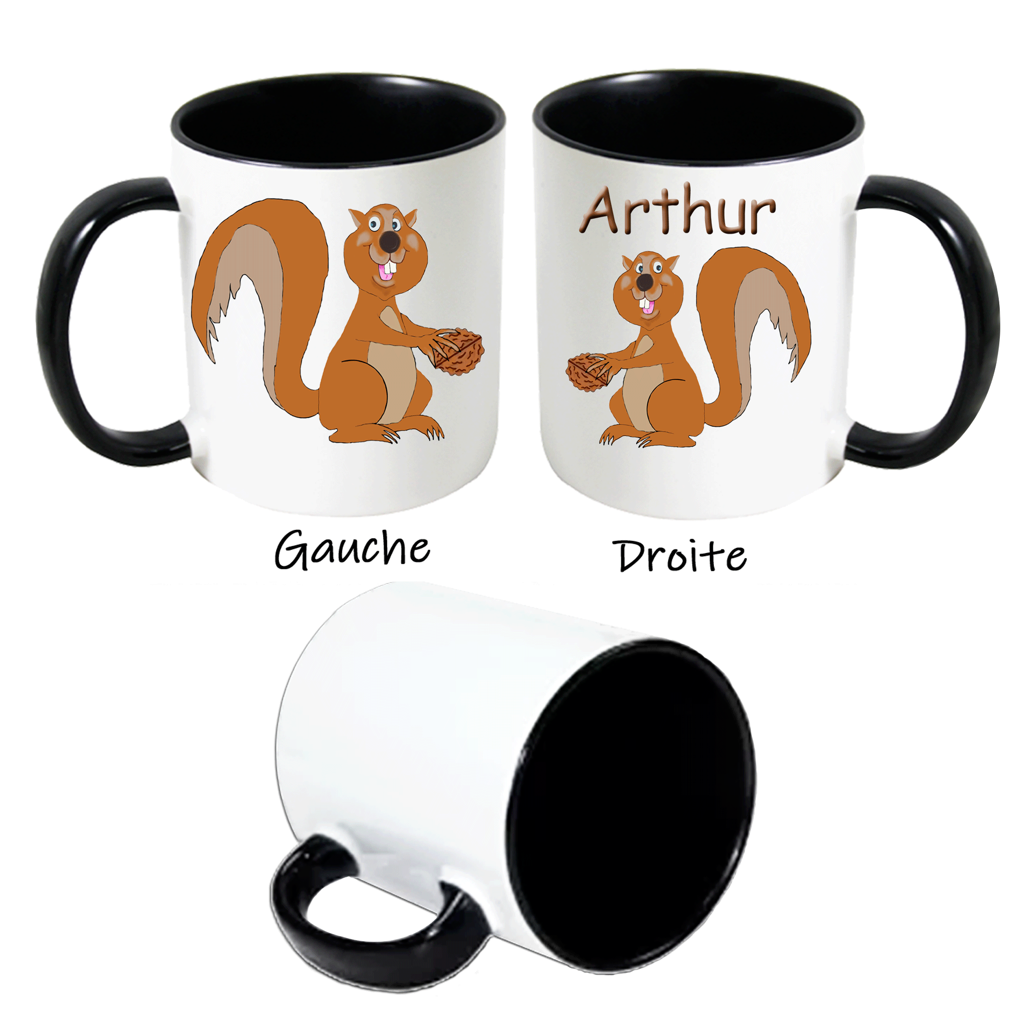 mug-ecureuil-prenom-personnalisable-personnalisation-personnalise-noir-ceramique-tasse-noix-noisette-rongeur-animal-mammifere-arthur