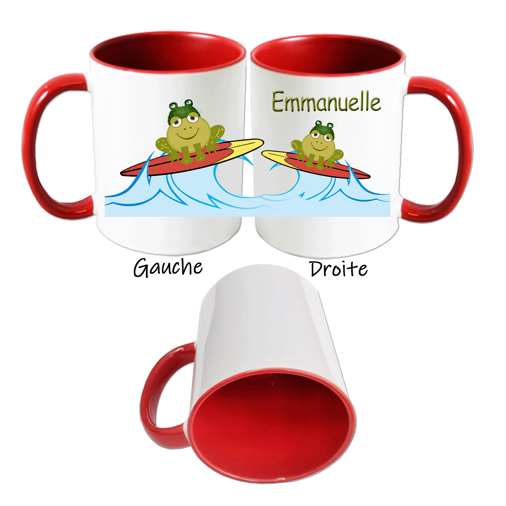 mug-grenouille-prenom-personnalisable-personnalisation-personnalise-rouge-ceramique-tasse-surf-sport-etang-mare-nenuphar-animal-anoure-batracien-emmanuelle