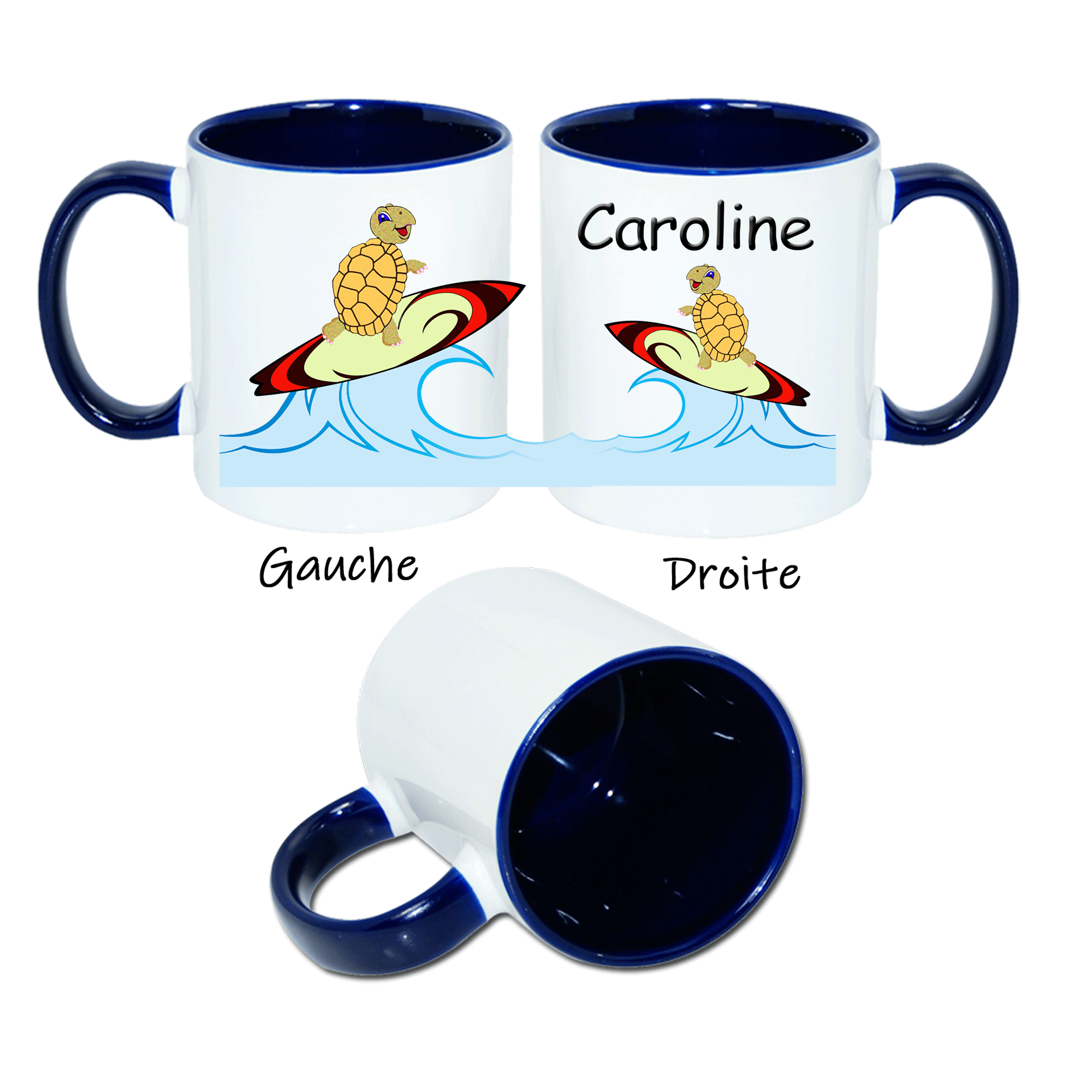 mug-tortue-prenom-personnalisable-personnalisation-personnalise-bleu-marine-ceramique-animal-sport-surf-aquatique-ocean-mer-carapace-caroline