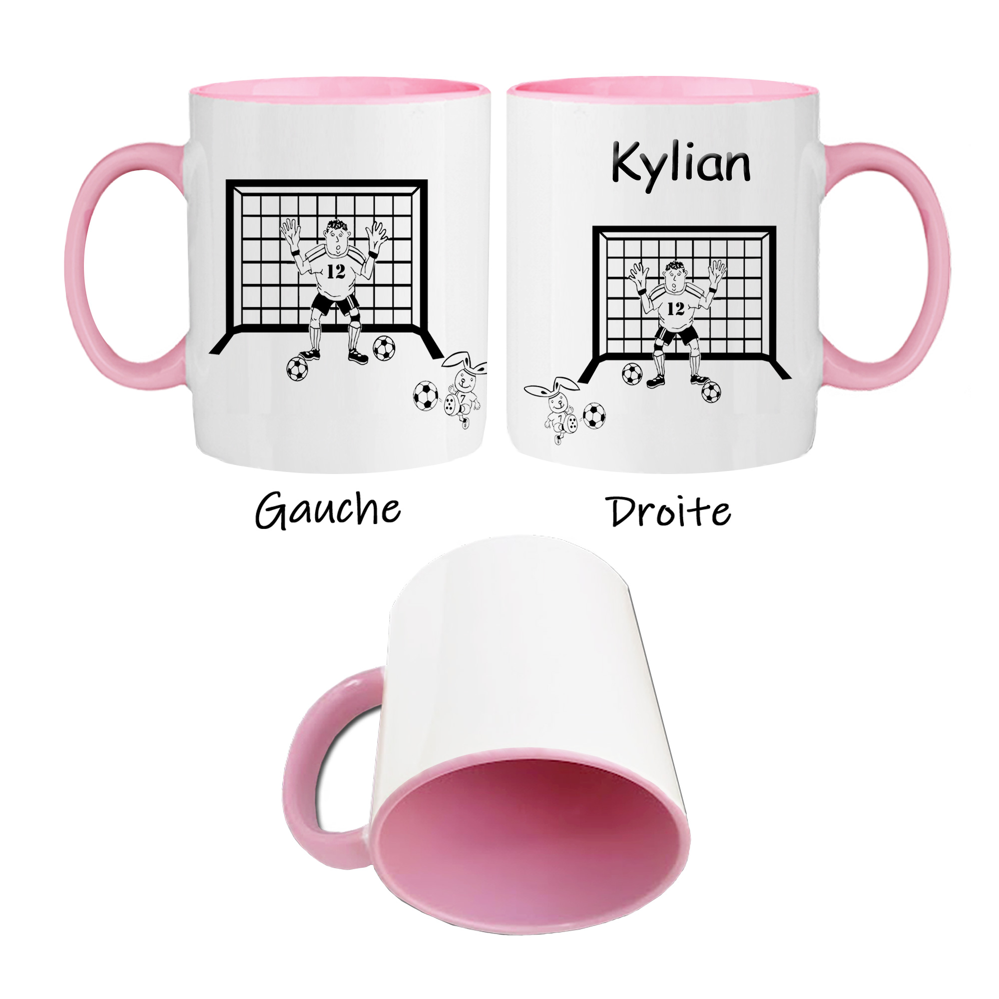 Mug Football à personnaliser