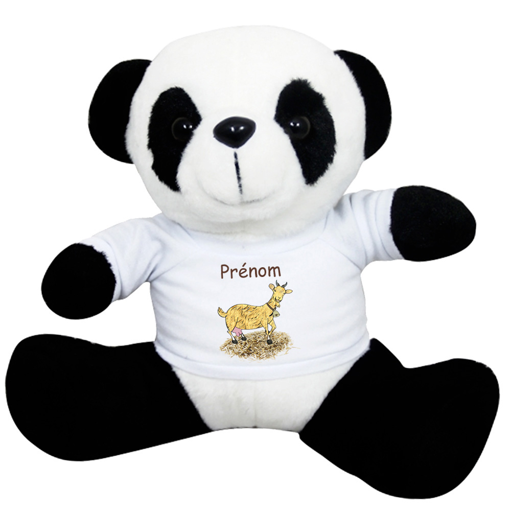 panda-chevre-peluche-personnalisable-doudou-teeshirt-prenom-texticadeaux