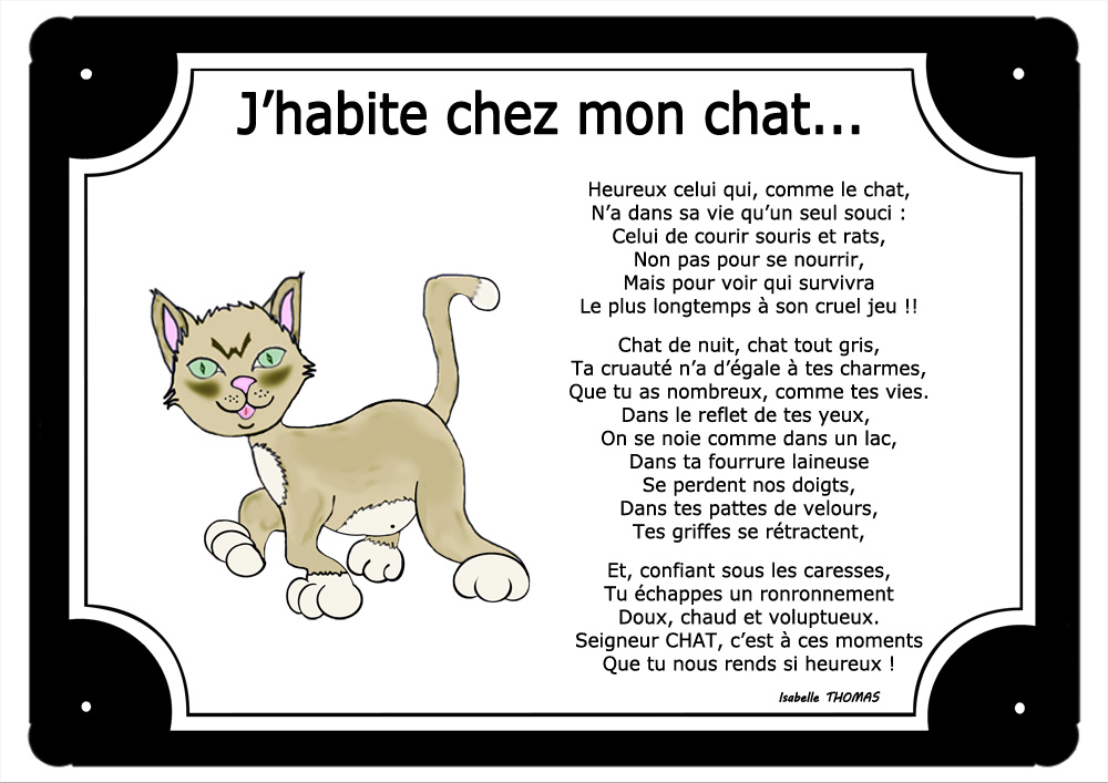 plaque-tour-noir-chat-heureux-calins-ami-animal-compagnon-personnaliser-prenom-texte-poeme-texticadeaux