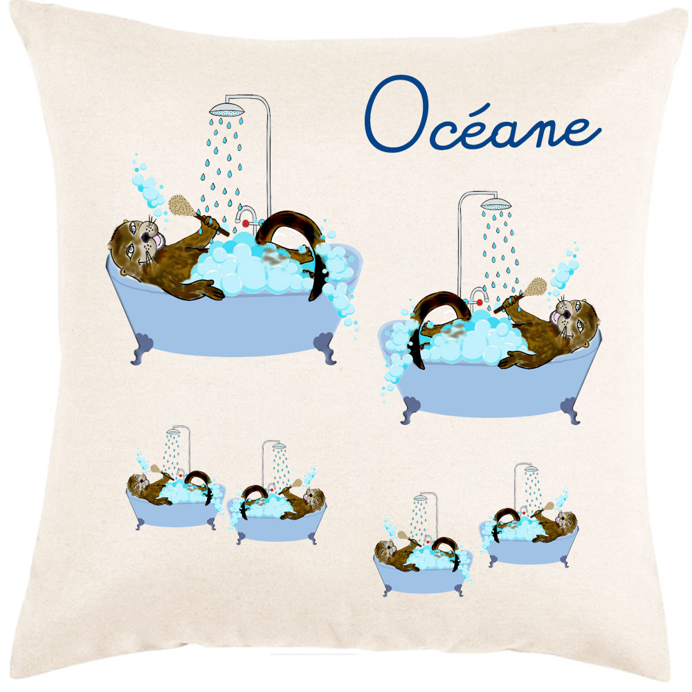 coussin-loutre-de-mer-baignoire-personnalisation-personnalisable-personnalise-prenom-oceane-texticadeaux