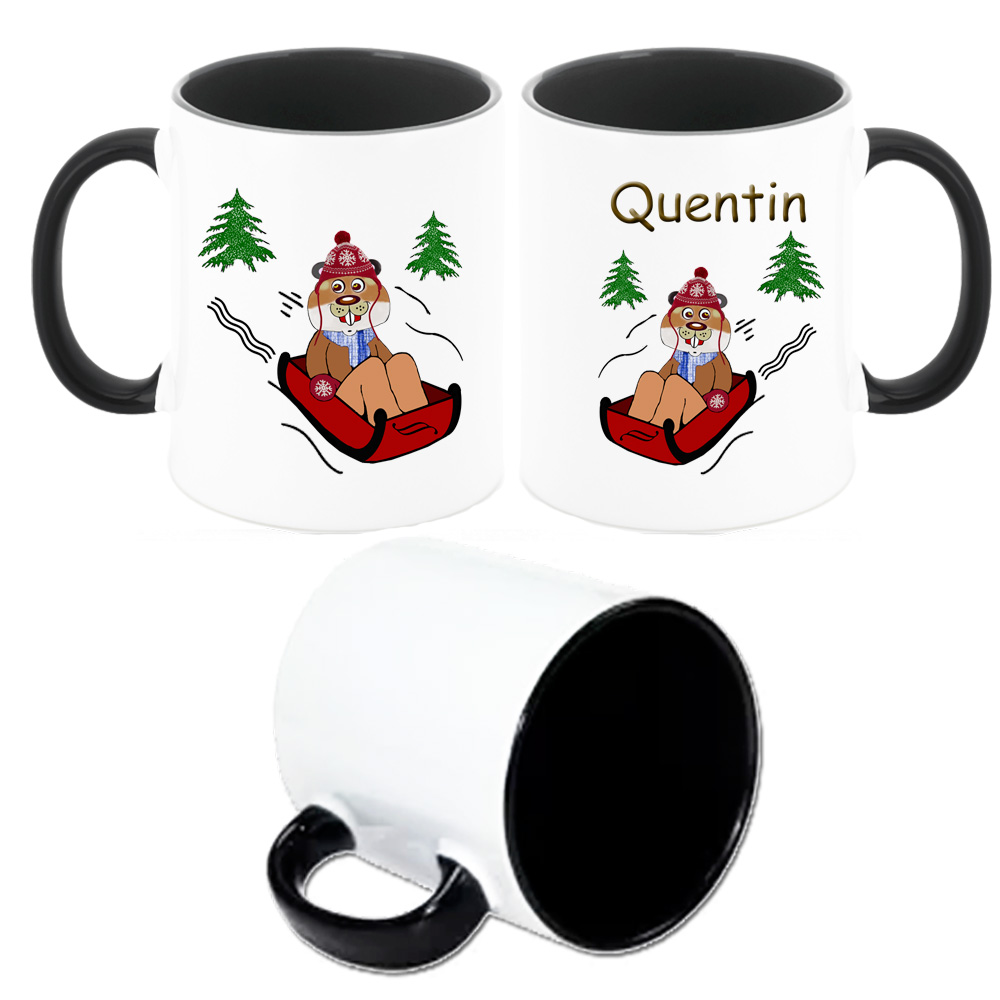 mug-marmotte-luge-neige-noir-personnalise-personnalisation-animal-texticadeaux-prenom-quentin