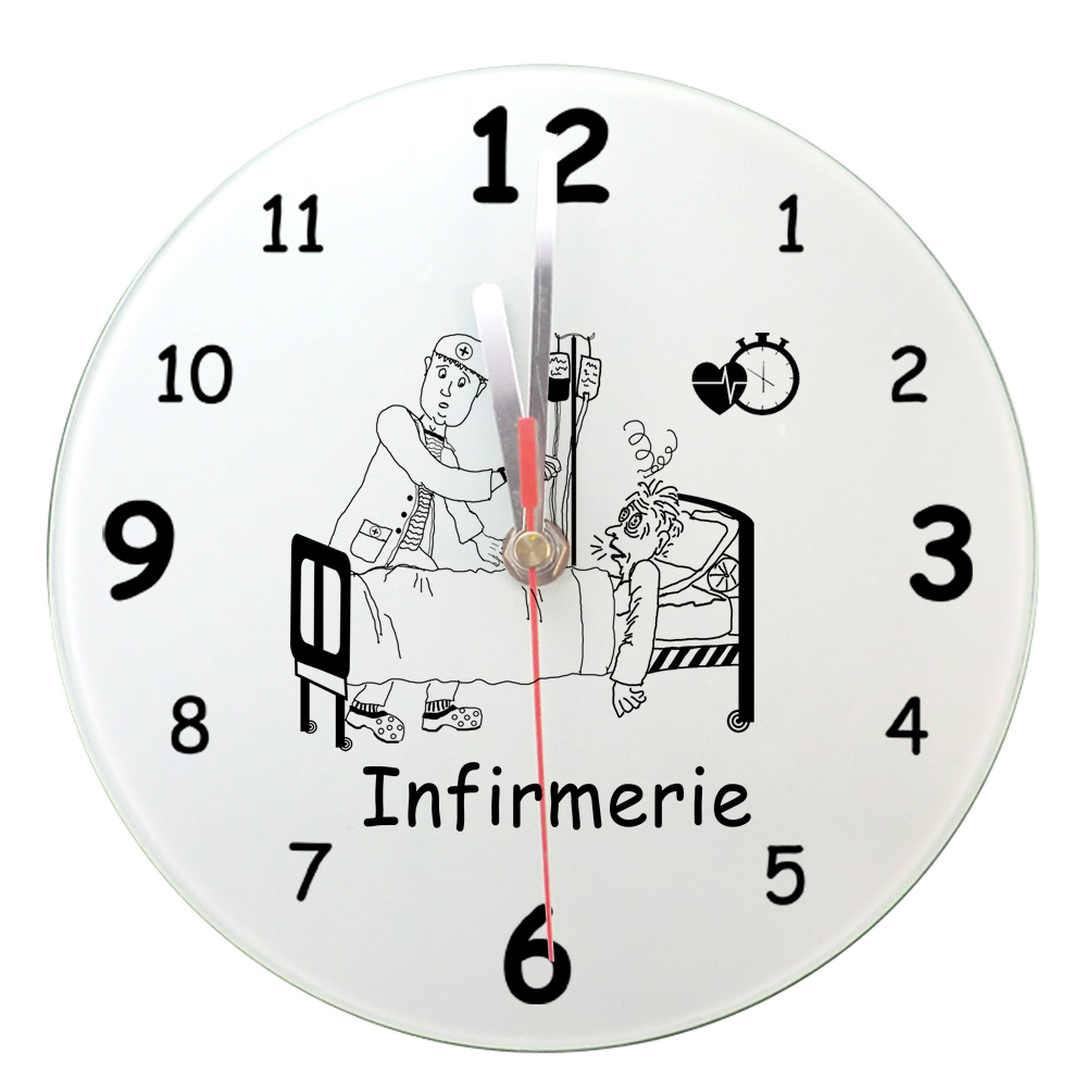 Horloge Infirmier à personnaliser
