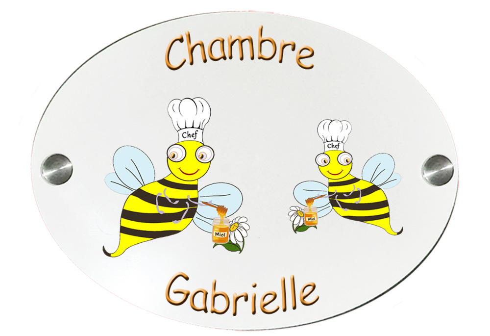 plaque-porte-abeille-miel-personnalise-personnalisable-personnalisation-prenom-texticadeaux