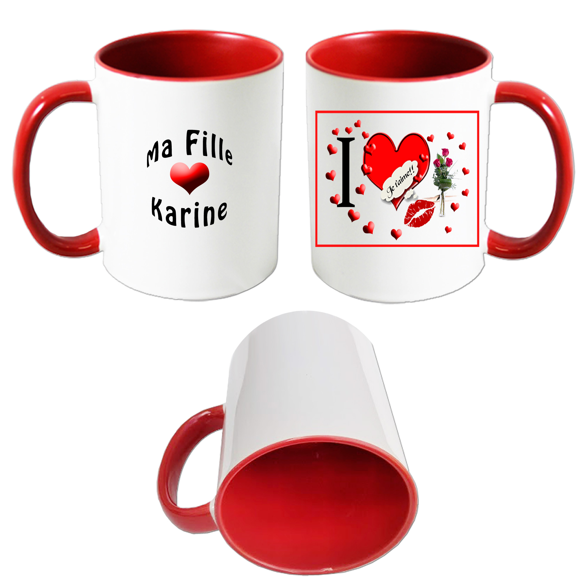 mafille-famille-mug-rouge-personnalisable-coeur-love-amour-phrase-rectangle-prenom-karine