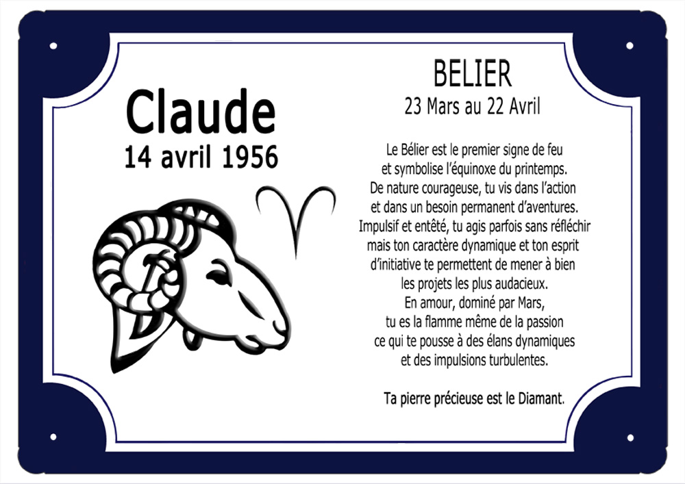 cadre-zodiaque-bleumarine-signe-belier-personnaliser-personnalisation-plaque-texticadeaux