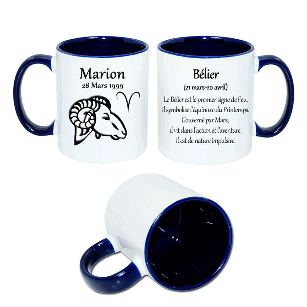 mug-belier-bleu-marine-astrologie-zodiaque-personnalise-personnalisation-personnalisable-prenom-date-naissance-marion