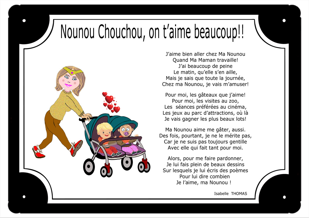 plaque-tour-noir-nounou-nourrice-prénom-personnalisation-personnaliser-poeme-isabellethomas-texticadeaux