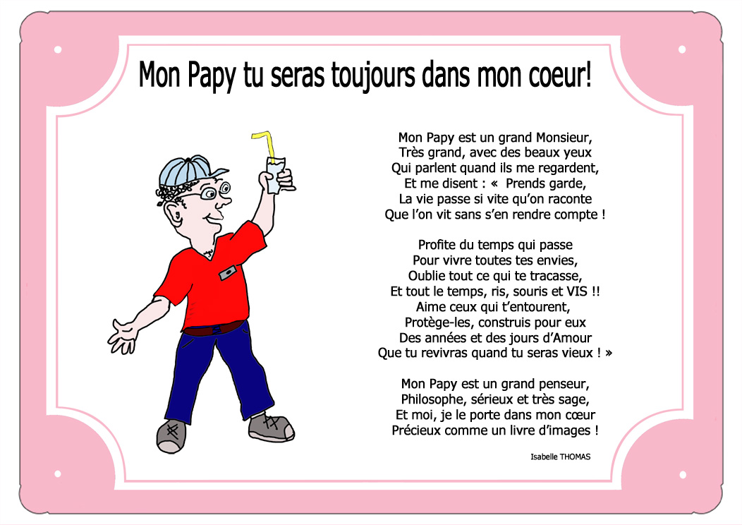 plaque-tour-rose-papy-grand-monsieur-poeme-isabellethomas-texticadeaux