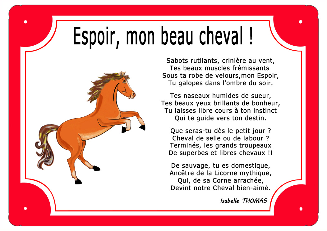plaque-tour-rouge-cheval-equide-espoir-prenom-personnalisation-personnalisable-poeme-thomasisabelle-texticadeaux