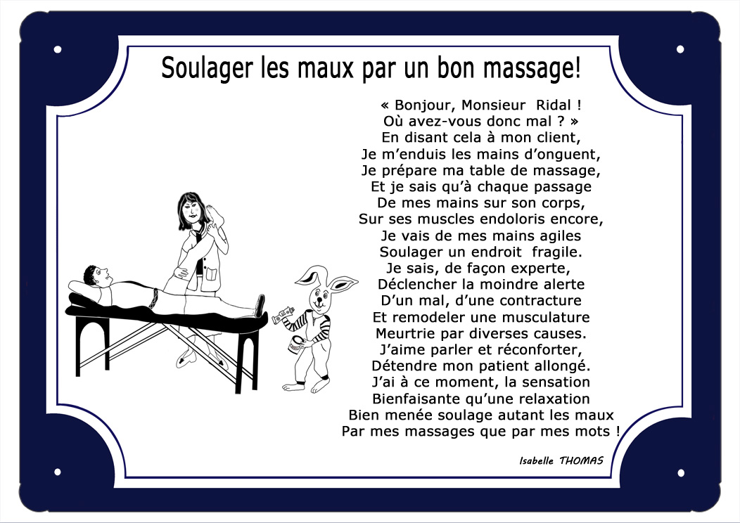 plaque-bleu-masseuse-kinesitherapeute-soignante-tour-massages-prenom-poeme-personnalisation-personnalisable-thomasisabelle-texticadeaux