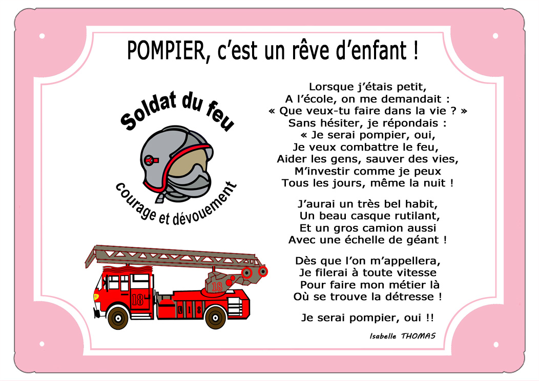 plaque-pompiers-rose-secours-prenom-poeme-personnalisation-personnalisable-thomasisabelle-texticadeaux