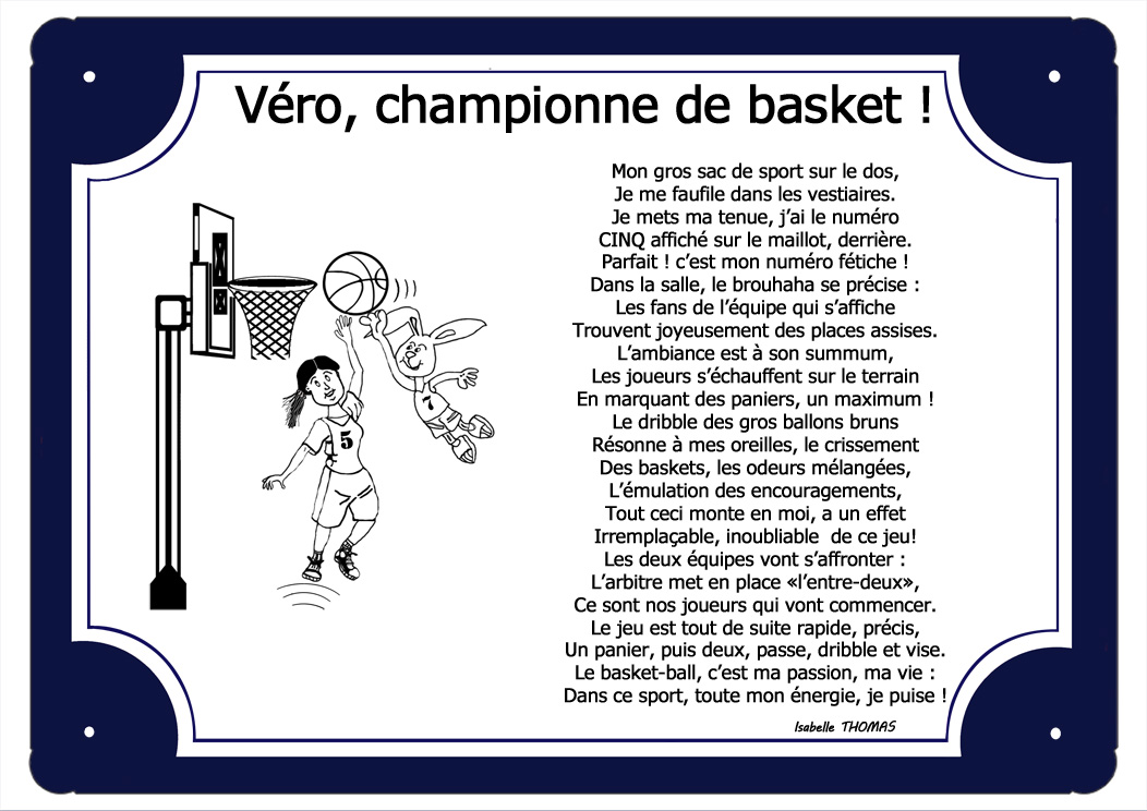 plaque-bleue-baskett-fille-sport-panier-ballon-prenom-personnalisation-personnalisable-poeme-thomasisabelle-texticadeaux