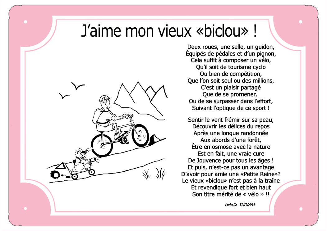 plaque-rose-velo-bicyclette-vtt-poeme-prenom-personnalisable-isabellethomas-texticadeaux