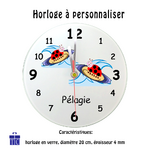 texti-cadeaux-horloge-logo-coccinelle-surf-prénom-Pélagie