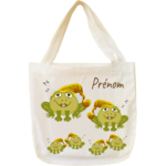 tote-bag;sac;cabas;texti;cadeaux;personnalisable;personnalisation;personnalise;prenom;animal;grenouille;bonnet;nuit