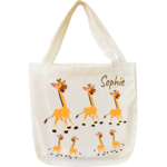 tote-bag;sac;cabas;texti;cadeaux;personnalisable;personnalisation;personnalise;prenom;animal;girafe;Sophie