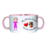 mug;rose;ceramique;personnalise;personnalisable;personnalisation;coeur;chouette;famille;amour;grand-mere;mamie;tres-chouette;prenom;Claire