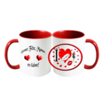 mug;bicolore;rouge;ceramique;amour;amitie;bonne;fete;maman;on-t-aime