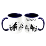 mug;bleu-marine;personnalisable;personnalisation;personnalise;prenom;musique;piano;piano-electrique;clavier;pianiste;musicien;rock;jazz;Frederic