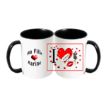 mug;ceramique;bicolore;noir;personnalisable;personnalisation;personnalise;mug;famille;ma;fille;je-t-aime;Karine