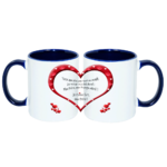 mug;bicolore;bleu-marine;ceramique;coeur;famille;amour;phrase;mon-frere;frangin;adore;tresor