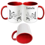 mug-rouge-infirmiere-personnalisable-personnalisation-personnalise-prenom-metier-soignante-hopital-clinique-isabelle