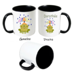 mug-grenouille-prenom-personnalisable-personnalisation-personnalise-noir-ceramique-tasse-parapluie-etang-mare-nenuphar-animal-anoure-batracien-dorothee