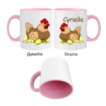 mug-poule-prenom-personnalisable-personnalisation-personnalise-rose-ceramique-tasse-oeuf-nid-poulailler-animal-cyrielle