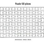 Puzzle vierge personnalisable avec une photo