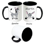 mug-tete-ane-noir-personnalisable-texticadeaux-personnalisation-personnalise-ceramique-tasse-animal-ferme-bourricot-mammifère-nature-prenom-martin