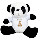 panda-nounours-marmotte-peluche-personnalisable-doudou-teeshirt-prenom-texti cadeaux-